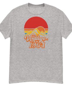 60th Birthday T-Shirt Vintage 1964 Birthday Present T-shirt