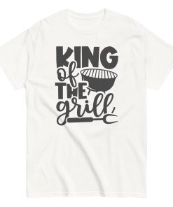 King of The Grill T-shirt BBQ T-shirt