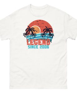 18th Birthday T-Shirt Legend Since 2006 Birthday Present