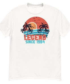 40th Birthday T-Shirt Legend Since 1984 Birthday Present
