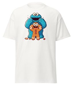 Gingerbread Man Cookie Monster T-shirt