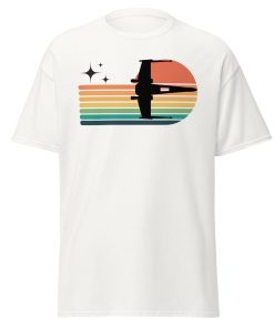 X-Wing Fighter Sunset Space Wars T-shirt