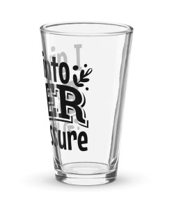 Beer Glass – I Give Into Beer Pressure – Beer Glass Gift