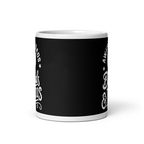 Awesome Dads Have Beards an Tattoos Mug Dad Birthday Gift Mug