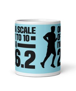 Marathon Runner Present Mug 26.2 Miles Marathon Running Gift