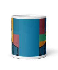 Pep Guardiola Pop Art Mug Man City Pop Art