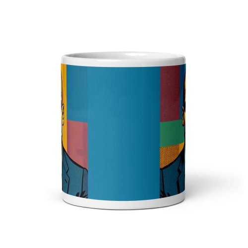 Pep Guardiola Pop Art Mug Man City Pop Art