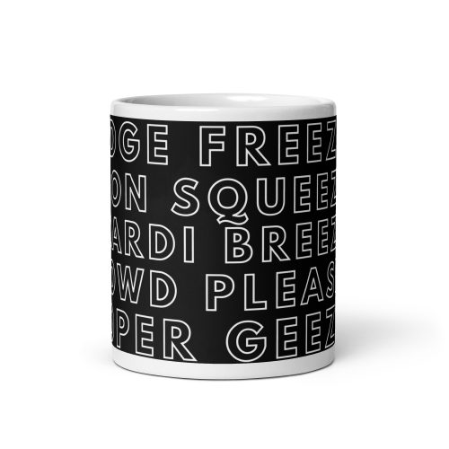 Proper Geezer Mug Lemon Squeezer Fridge Freezer Crowd Pleaser Mug