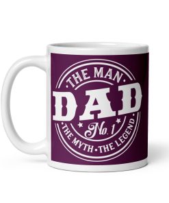 Dad The Man the Myth The Legend Mug Dad Present Mug
