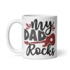 My Dad Rocks Guitar Mug For Dads Birthday Father’s Day Mug