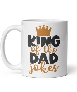 King Of The Dad Jokes Mug For Dad Birthday Father’s Day Present