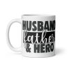 Husband Father & Hero Mug Dad Birthday Mug Father’s Day Gift