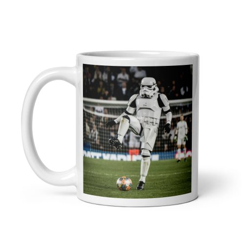 Stormtrooper Football Mug Stormtrooper playing Football