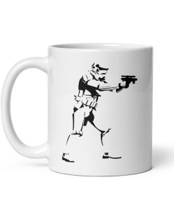 Stormtrooper Mug Banksy Street Art Style Artwork Space Wars Mug