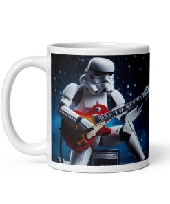 Stormtrooper Guitar Mug Rock Music Stormtrooper Mug Space Wars