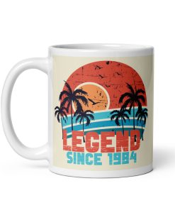 1984 Birthday Mug Legend Since 1984 40th Birthday Present Mug