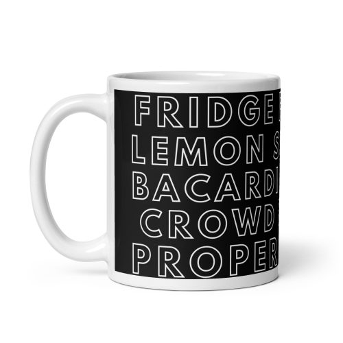 Proper Geezer Mug Lemon Squeezer Fridge Freezer Crowd Pleaser Mug