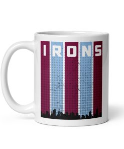 IRONS Mug West Ham United FC Mug City Skyline