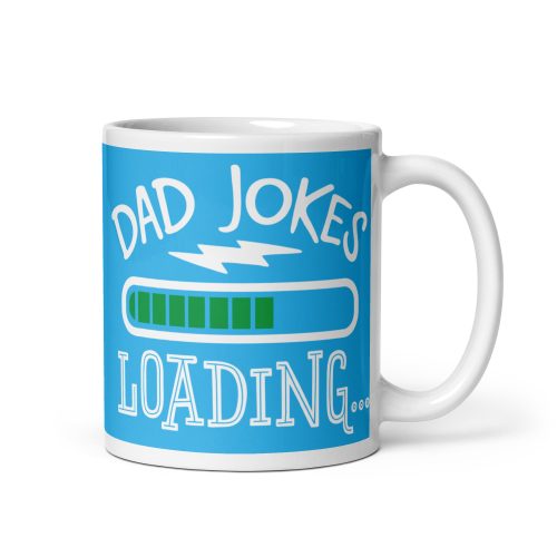 Dad Jokes Loading Mug Fathers Day Dad Birthday Present Mug