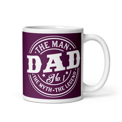 Dad The Man the Myth The Legend Mug Dad Present Mug