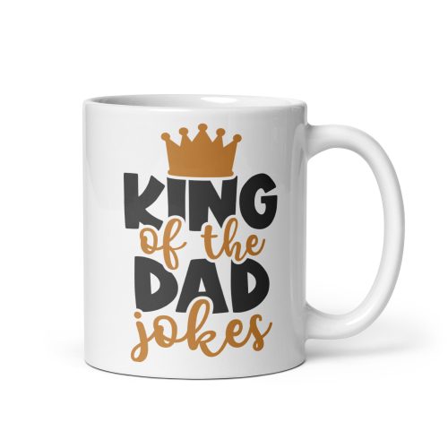 King Of The Dad Jokes Mug For Dad Birthday Father’s Day Present