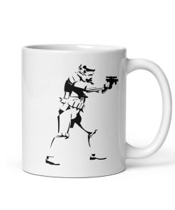 Stormtrooper Mug Banksy Street Art Style Artwork Space Wars Mug