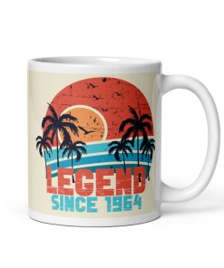 60th Birthday Mug Legend Since 1964 Birthday Gifts