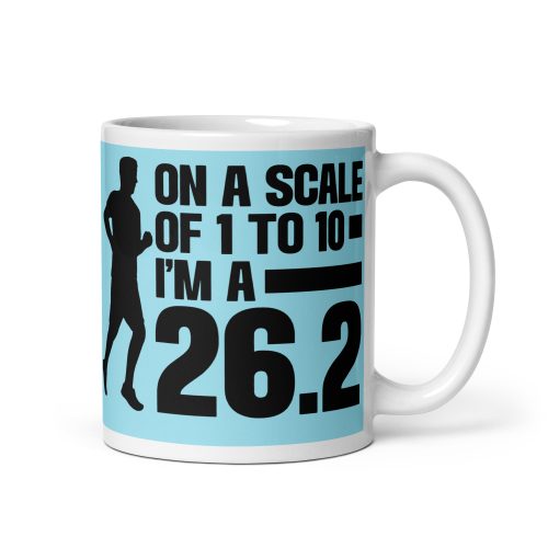 Marathon Runner Present Mug 26.2 Miles Marathon Running Gift
