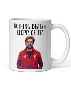 Jürgen Klopp Mug Nothing Beats a Klopp of Tea Mug Liverpool