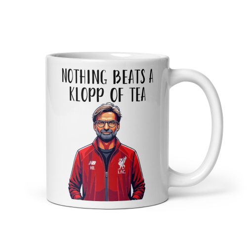 Jürgen Klopp Mug Nothing Beats a Klopp of Tea Mug Liverpool