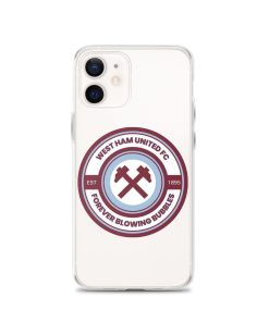 West Ham iPhone® Phone Case Hammers Bubbles WHUFC