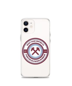 West Ham iPhone® Phone Case Hammers Bubbles WHUFC