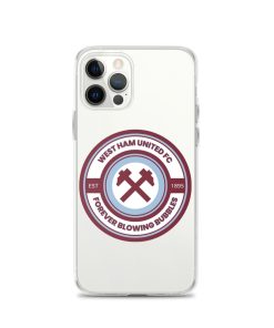 West Ham iPhone® Phone Case Hammers Bubbles WHUFC