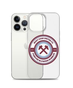 West Ham iPhone® Phone Case Hammers Bubbles WHUFC