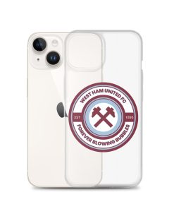 West Ham iPhone® Phone Case Hammers Bubbles WHUFC