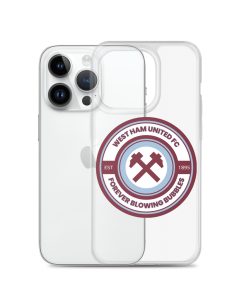 West Ham iPhone® Phone Case Hammers Bubbles WHUFC