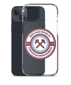 West Ham iPhone® Phone Case Hammers Bubbles WHUFC