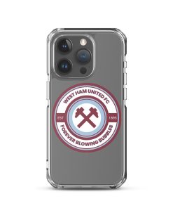 West Ham iPhone® Phone Case Hammers Bubbles WHUFC