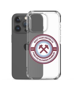 West Ham iPhone® Phone Case Hammers Bubbles WHUFC