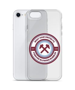 West Ham iPhone® Phone Case Hammers Bubbles WHUFC