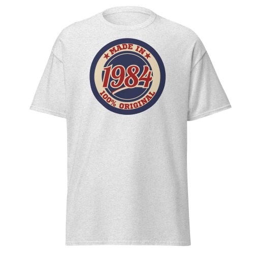 40th Birthday T-Shirt Made In 1984 100% Original 40th T-Shirt