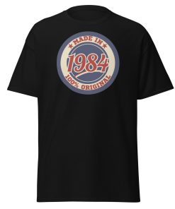 40th Birthday T-Shirt Made In 1984 100% Original 40th T-Shirt