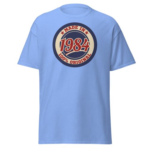 40th Birthday T-Shirt Made In 1984 100% Original 40th T-Shirt