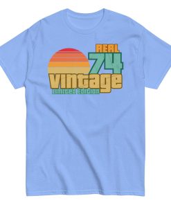 Real 74 Vintage Limited Edition 50th Birthday T-shirt 1974