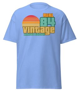 Real 84 Vintage Limited Edition Retro 1984 T-shirt 40th Birthday
