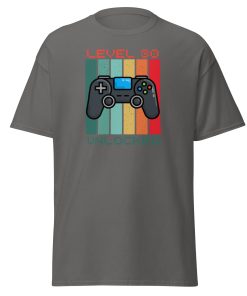 30th Birthday T-shirt Gamer Controller Level 30 Unlocked