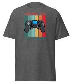 40th Birthday T-shirt Gamer Controller Level 40 Unlocked