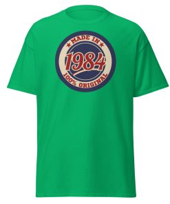 40th Birthday T-Shirt Made In 1984 100% Original 40th T-Shirt