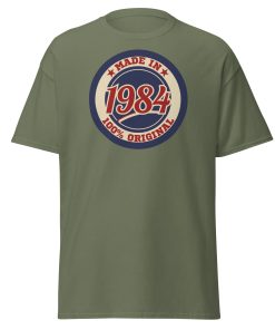40th Birthday T-Shirt Made In 1984 100% Original 40th T-Shirt