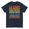 50 Years Old 50th Birthday Vintage Months Days Retro Gift T-Shirt